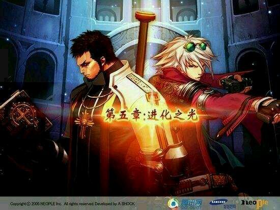 第一季:第五章 进化之光 版本登录界面图